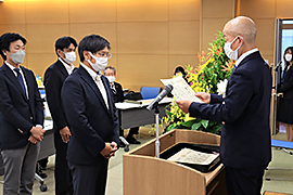 中部運輸局静岡運輸支局長表彰式