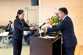 中部運輸局静岡運輸支局長表彰式